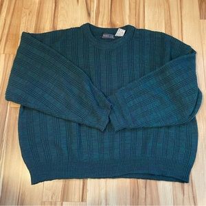 Vintage Blue-Green Sweater